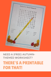 Need a free autumn-themed reading worksheet? There's a printable for that!